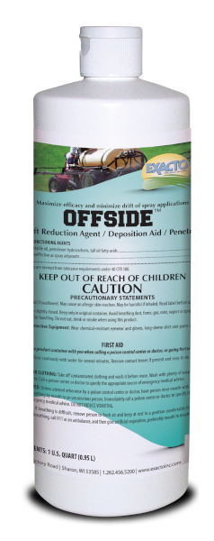 Offside Drift Control 1 Quart Bottle - 12 per case - Water Management